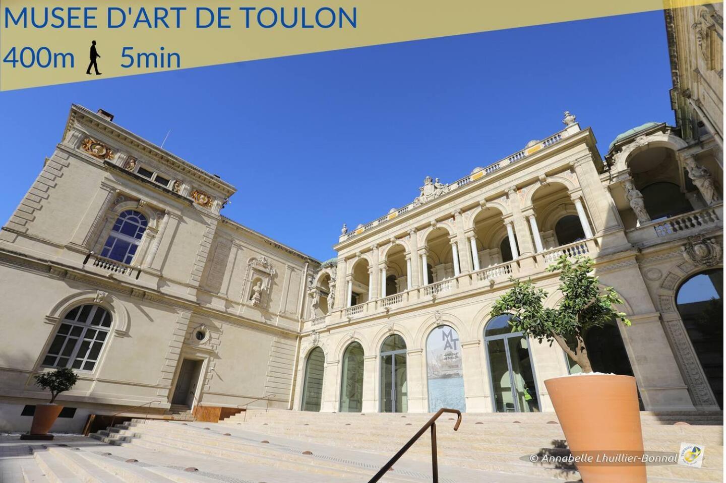 #3 Toulon Centre, Balcon, Lumineux, Stationnement Facile, Tout Confort Ngoại thất bức ảnh