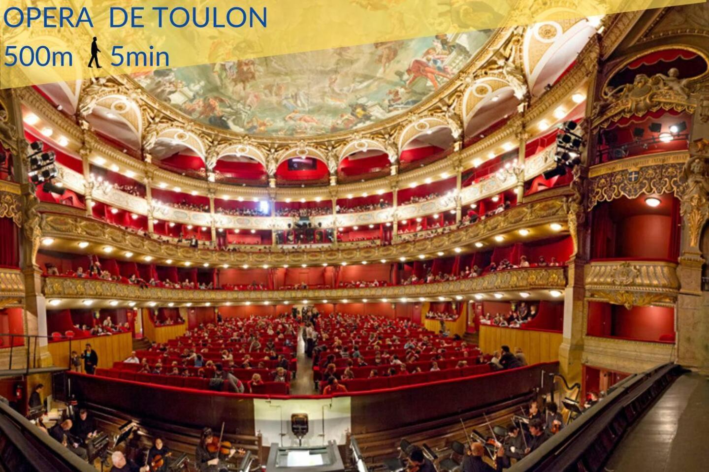 #3 Toulon Centre, Balcon, Lumineux, Stationnement Facile, Tout Confort Ngoại thất bức ảnh